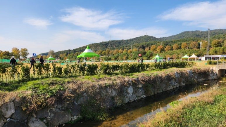 광산구 서봉파크골프장 현장 사진