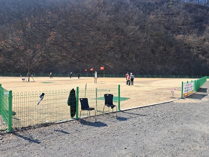 우보파크골프장 현장 사진