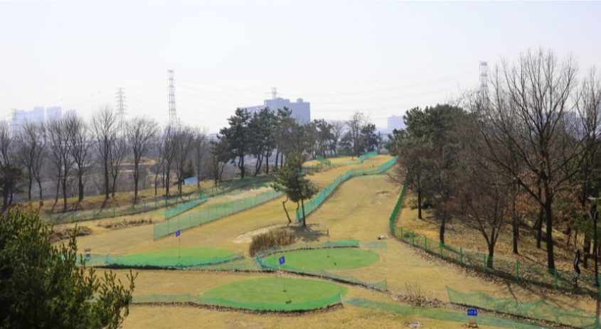 안산신길파크골프장 현장 사진