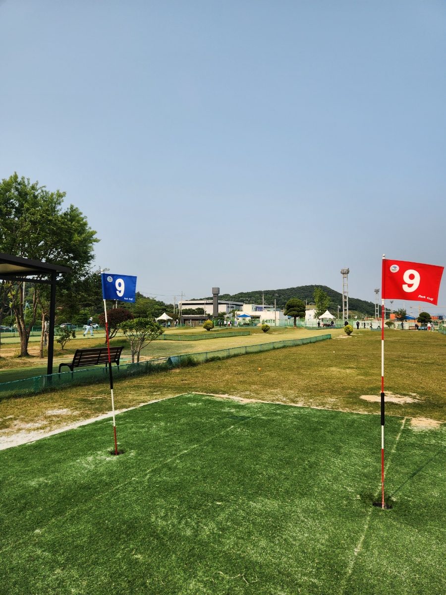 삼학도파크골프장 현장 사진