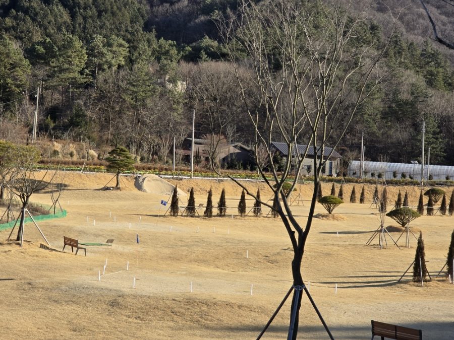 보성파크골프장 현장 사진