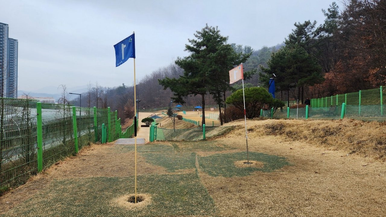 한솔파크골프장 현장 사진
