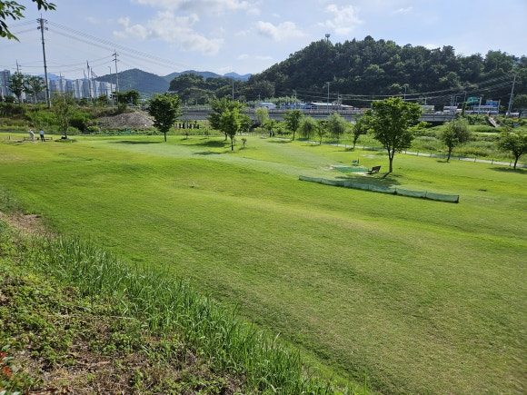 동천 파크골프장 현장 사진
